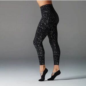 Tavi NWT High Waisted leggings yoga pants in Ebony Glimmer